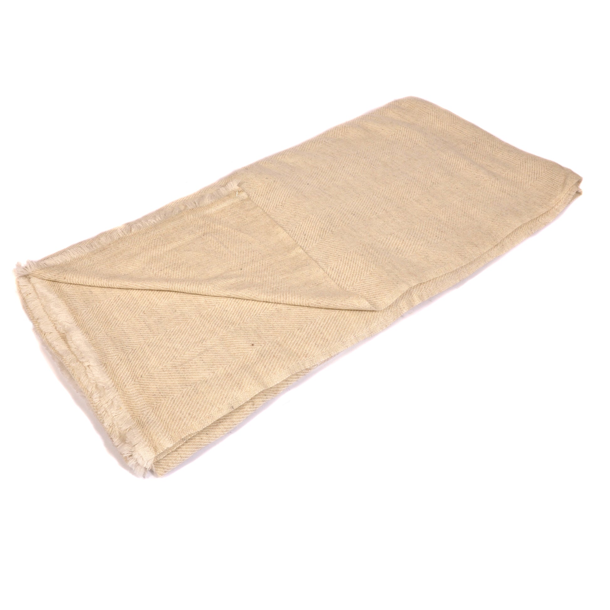 Oatmeal Cashmere Throw Not specified
