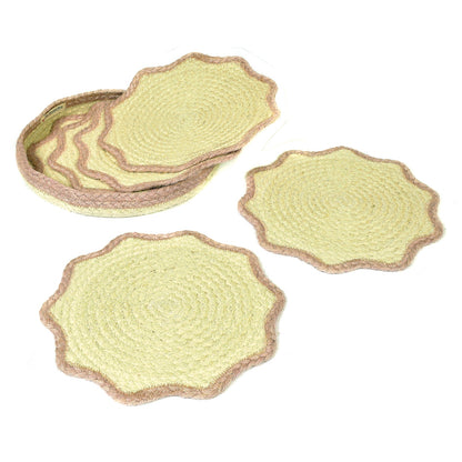 Set 6 Pink Placemats in Basket Joanna Wood Shop