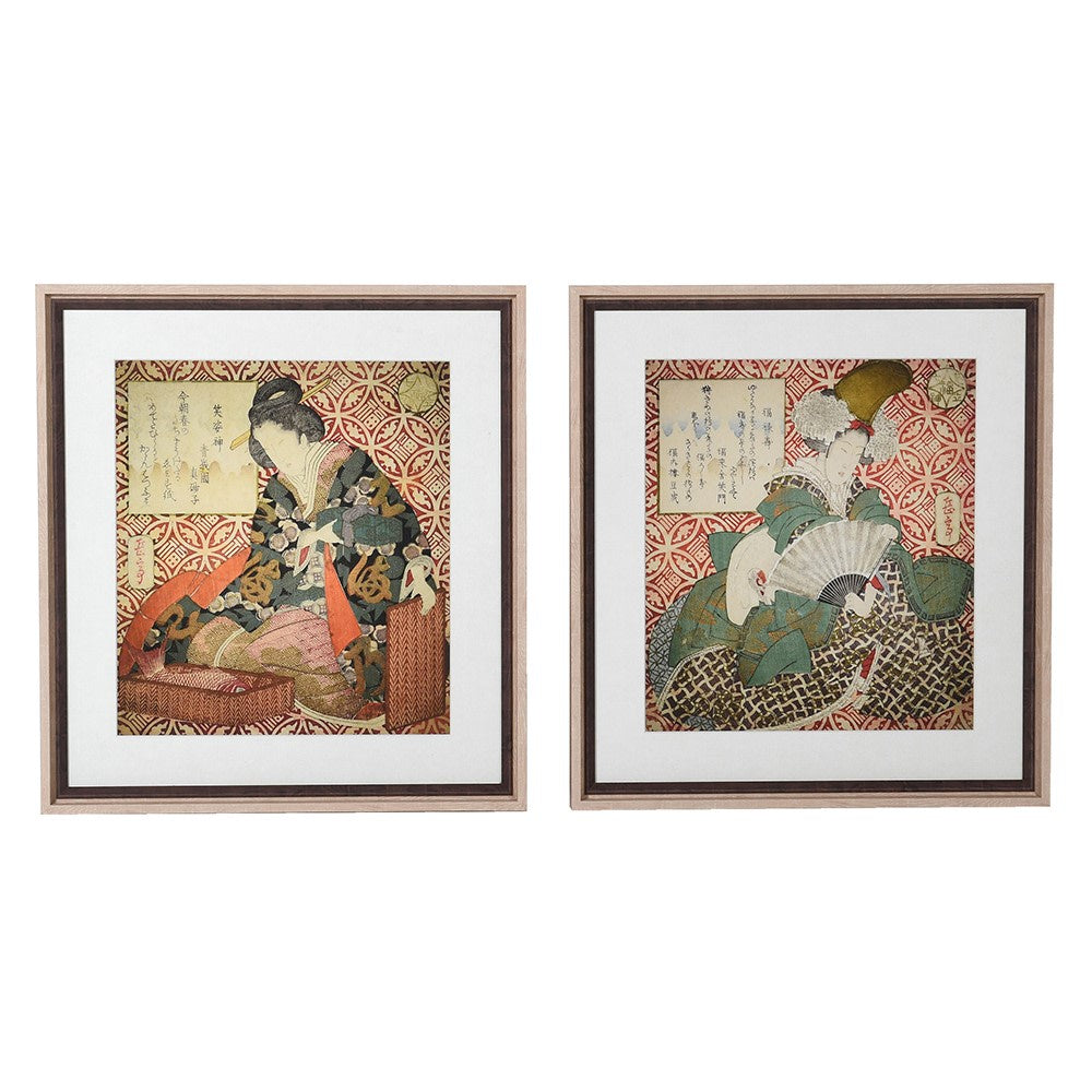 Pair Oriental Figures Prints Joanna Wood Shop